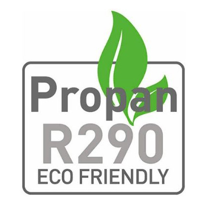 Máximo ahorro con tecnología avanzada El equipo incorpora refrigerante natural R290, con impacto ambiental mínimo (PCA 3), lo que garantiza una solución ecológica y eficiente.